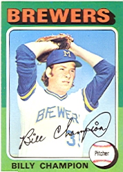 1975 Topps Baseball Cards      256     Billy Champion